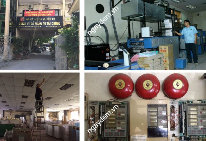 Lắp đặt hệ thống báo cháy công ty