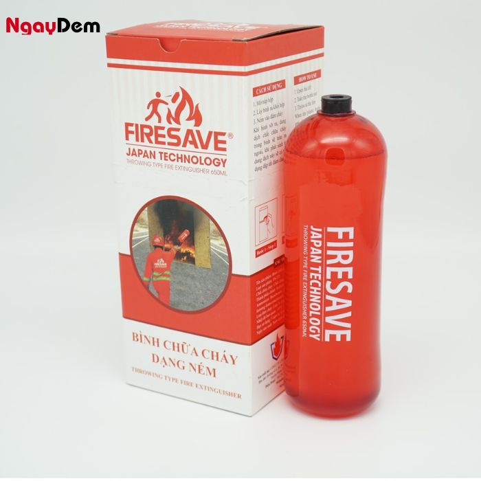 Bình chữa cháy dạng ném Bình chữa cháy dạng ném