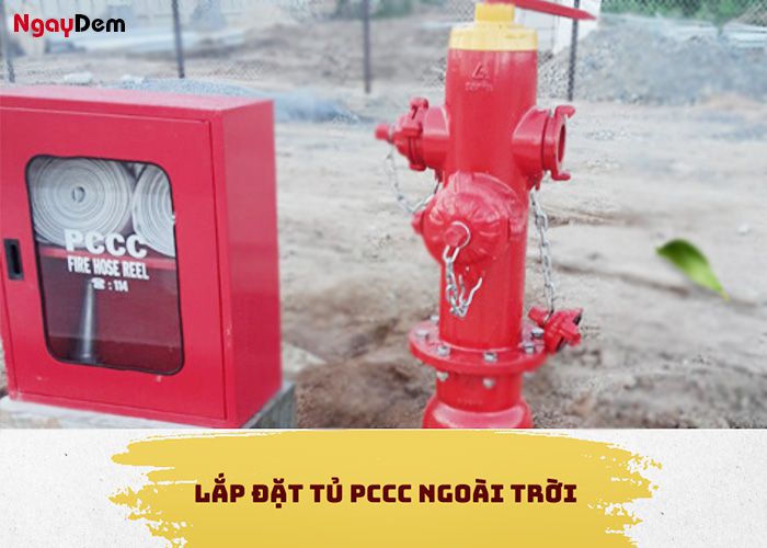 Cách lắp đặt tủ PCCC ngoài trời chi tiết